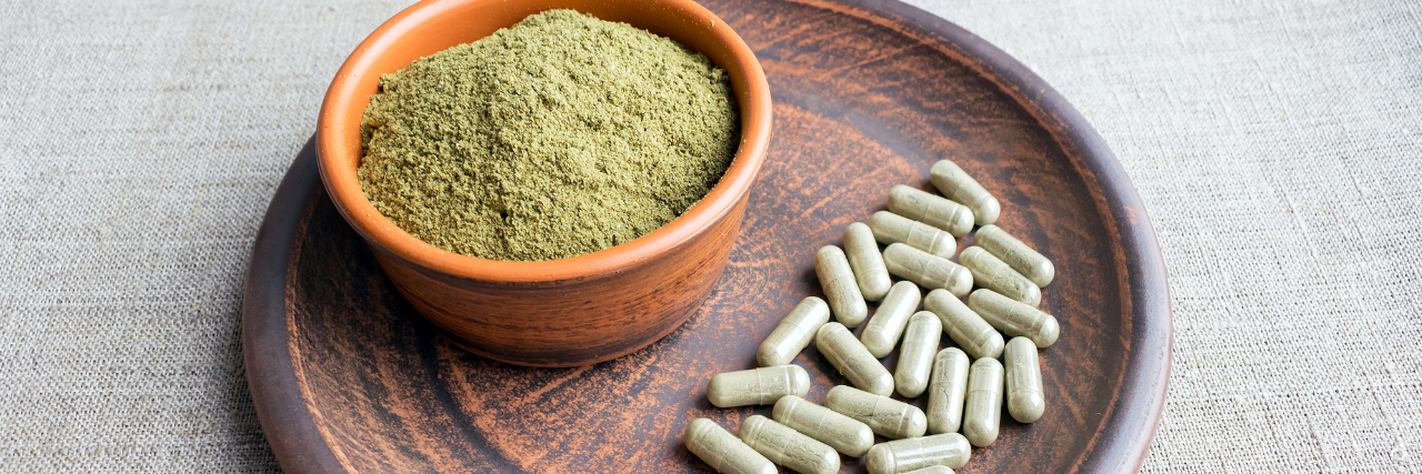 Health and Human Services Recommends Making Kratom a Schedule I Drug Kratom powder and capsules