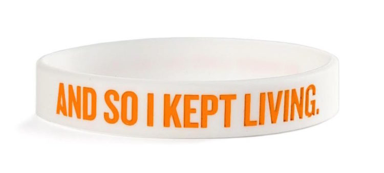 i kept living bracelet