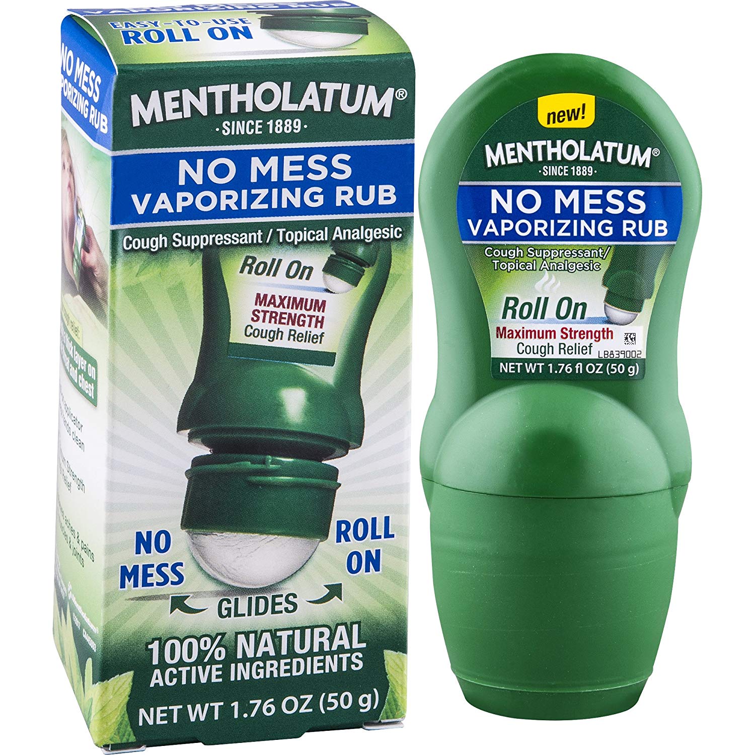 mentholatum roll on rub