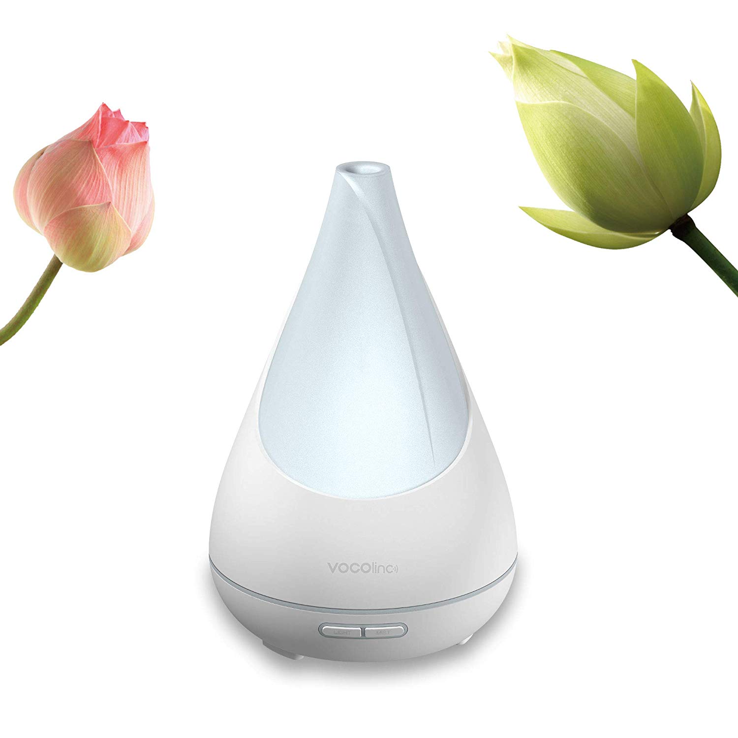 Vocolinc essential oil diffuser helps with mental health and breathing when it's dry indoors.