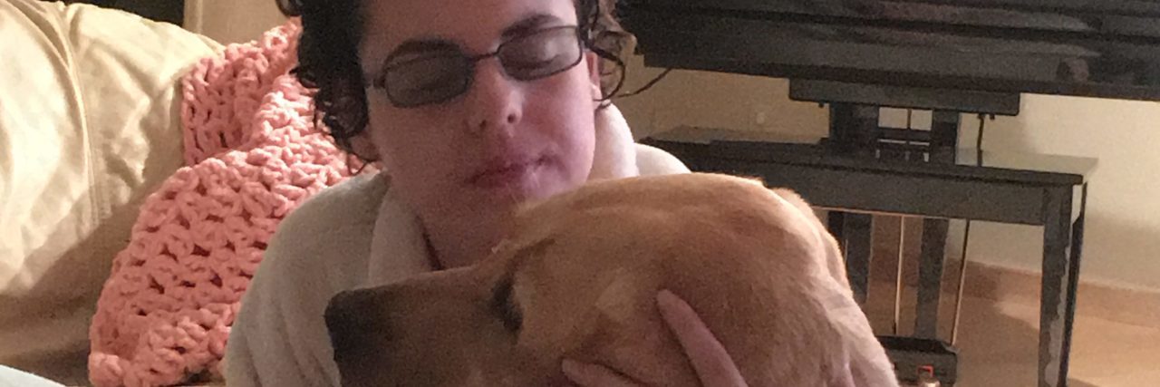 What I Wish People Understood About Service Dogs Cassidy and Sonoma the service dog.