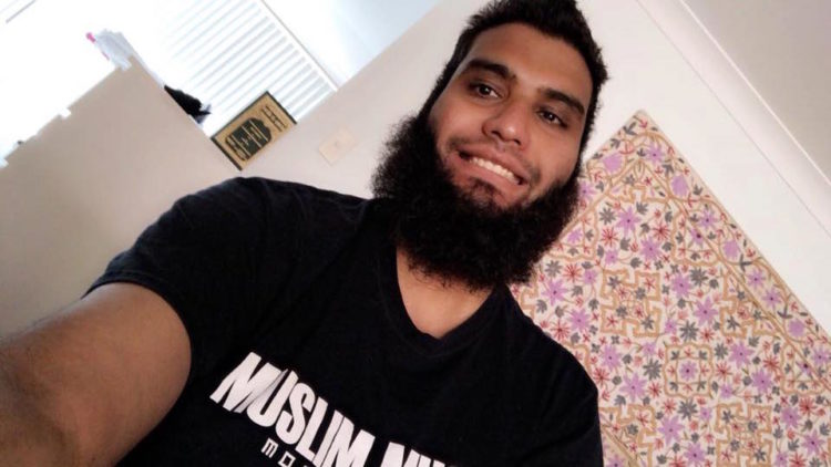 man smiling with beard selfie