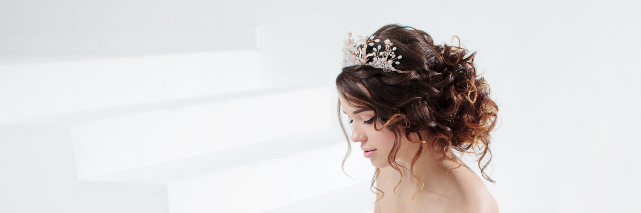 Thanking My Supportive Teacher as a Person With a Disability Woman wearing a tiara.