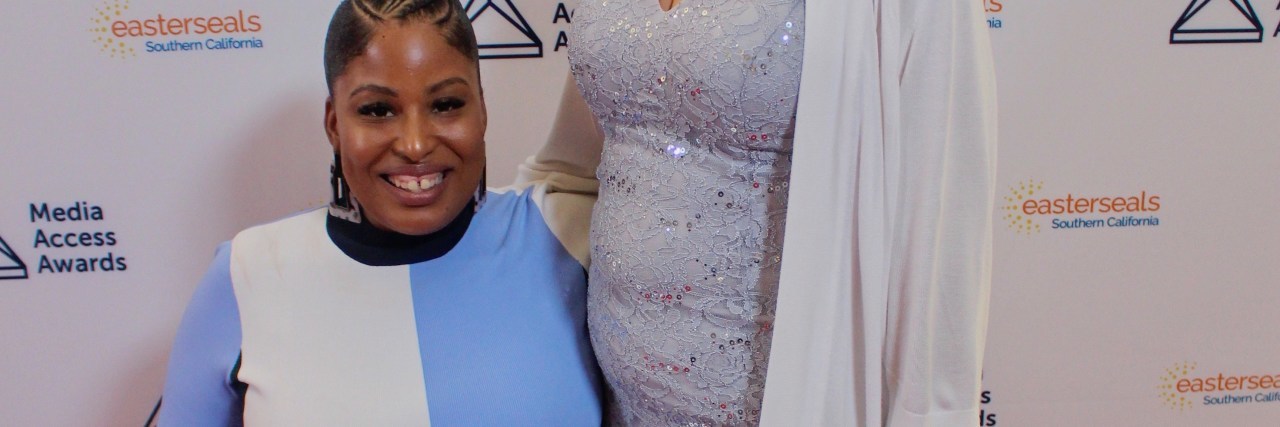 How This Actress Is Working for Disability Representation in Media Tatiana Lee and her mother on the Red Carpet at the Media Access Awards.