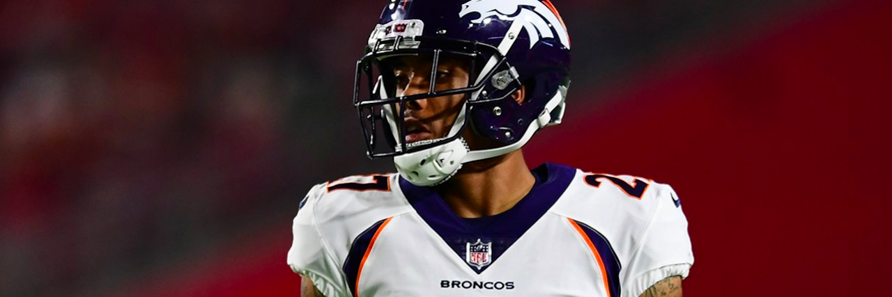 Denver Broncos Brendan Langley Supports EDS Awareness Denver Broncos player Brendan Langley