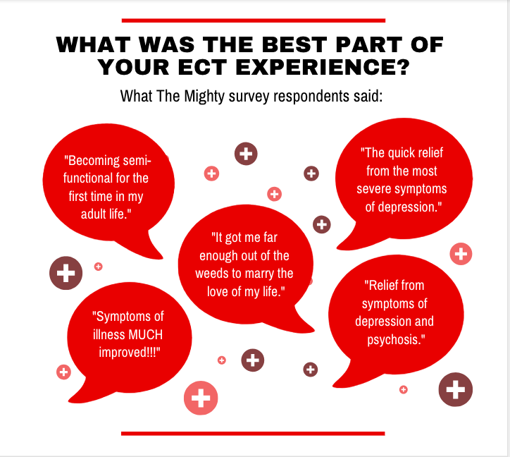 Testimonials about the best part of ECT