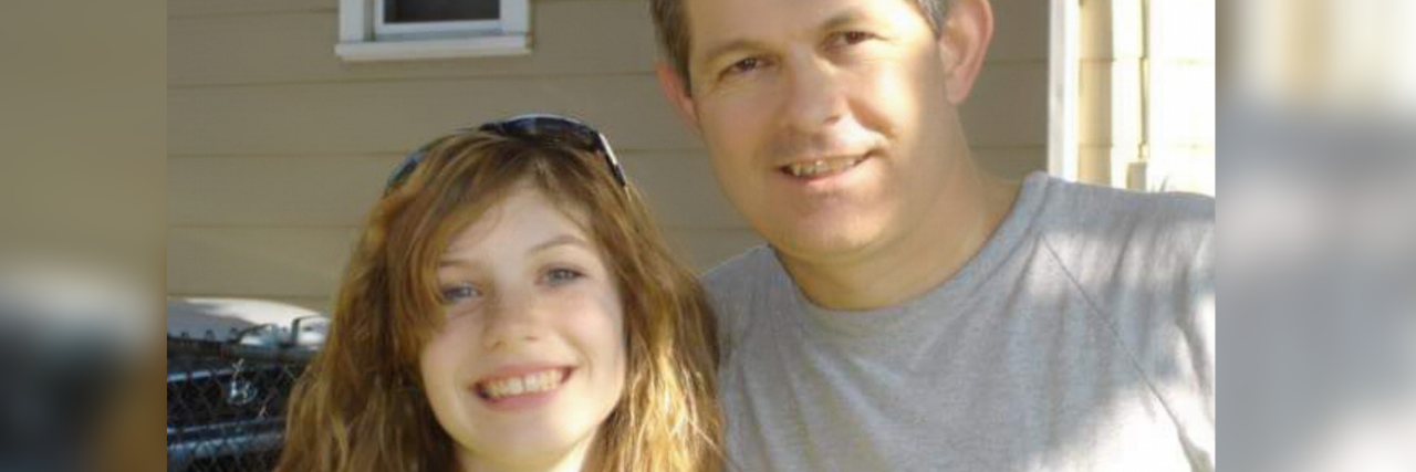 Losing Your Father to Suicide as a Young Teen The contributor and her father