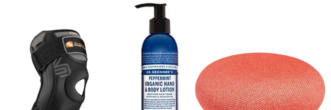 9 Surprising Things That Help People Cope With Chronic Fatigue knee brace, lotion and google assistant