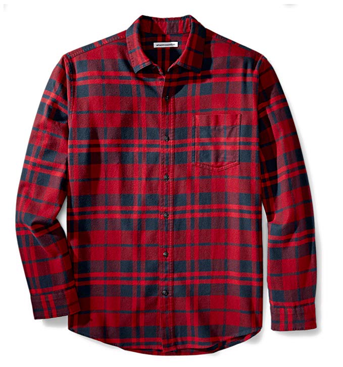 red flannel shirt