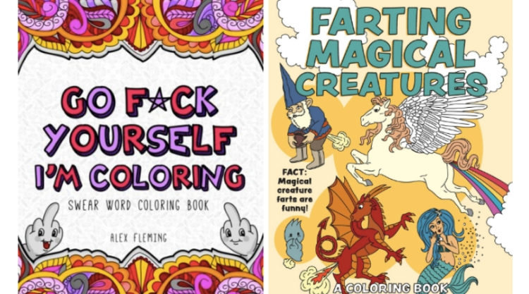 Go Fu*k Yourself I'm Coloring: An Adult Swear Word Coloring Book