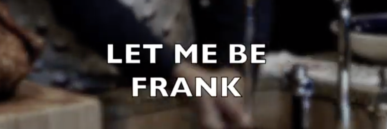 People Respond to Kevin Spacey's 'Disturbing' Video Still from Kevin Spacey video that says "Let me be Frank"