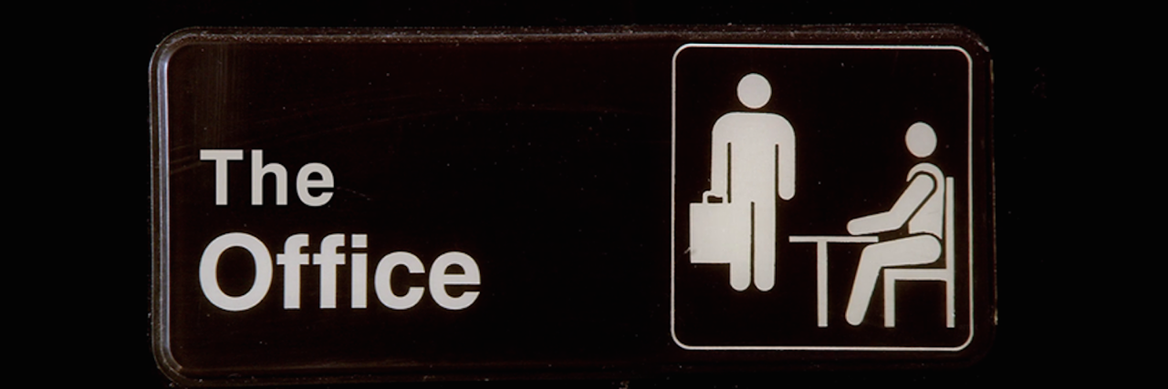 How My Eating Disorder Is Like 'The Office' GPS Epsiode the office sign