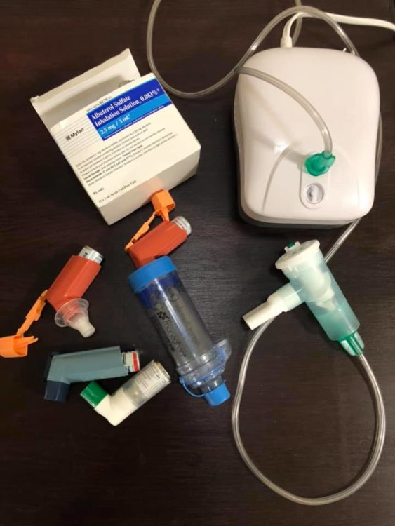 inhalers and other asthma supplies