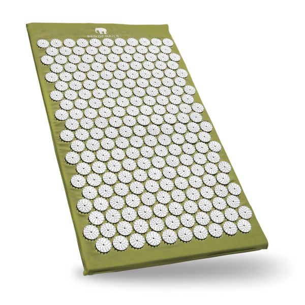 green bed of nails acupressure mat