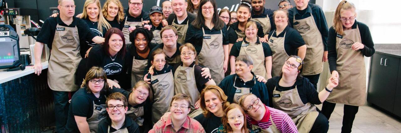 Bitty & Beau's Coffee Shop to Open Third Location Group photo of Bitty and Beau's Coffee employees. Image via Bitty & Beau's Facebook page.