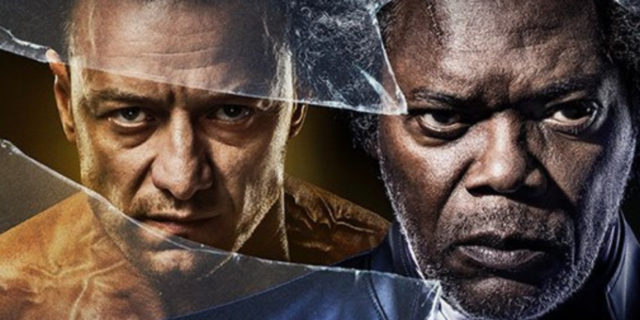 Movie poster of "Glass."