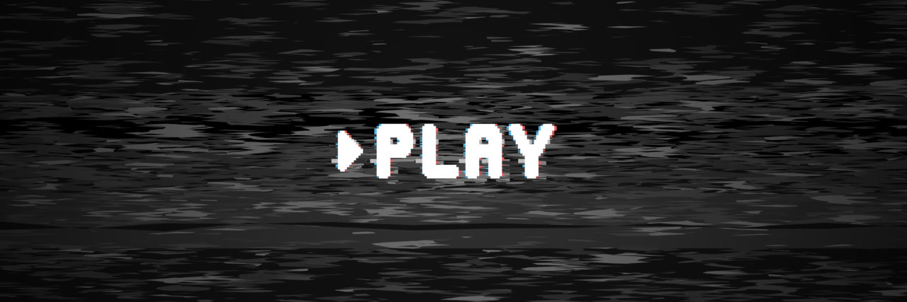 Depersonalization Disorder Makes My Life Feel Like a Movie Play video screen.