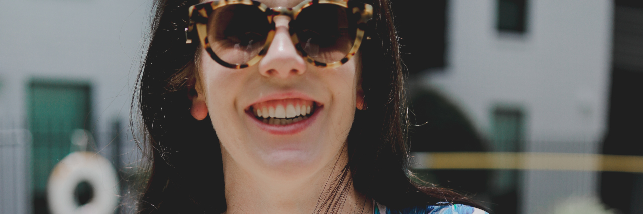 Finding Body Confidence With Vitiligo woman with vitiligo in her bathing suit