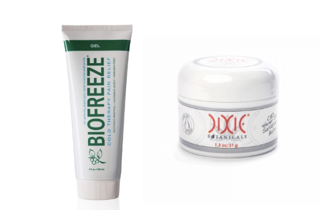 biofreeze and cbd balm