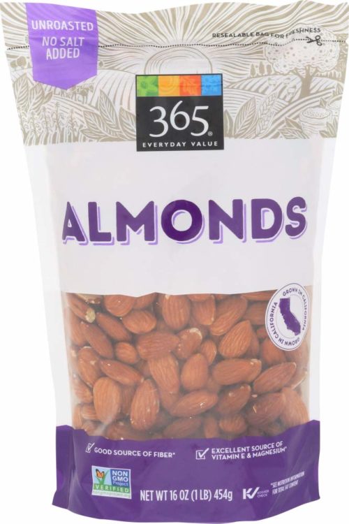 raw almonds