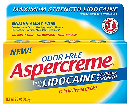 aspercreme with lidocaine