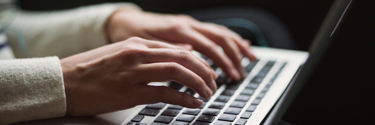 Positive Traits of People With Borderline Personality Disorder woman typing on laptop