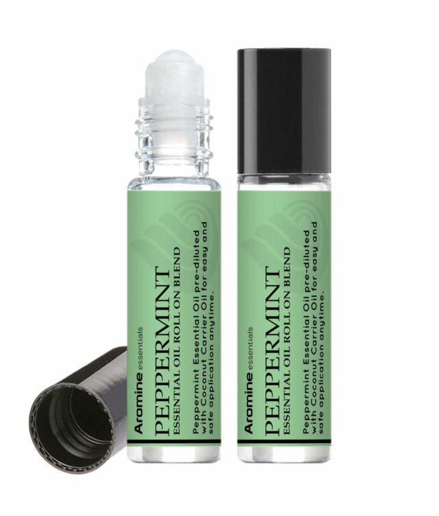 peppermint essential oil roll on
