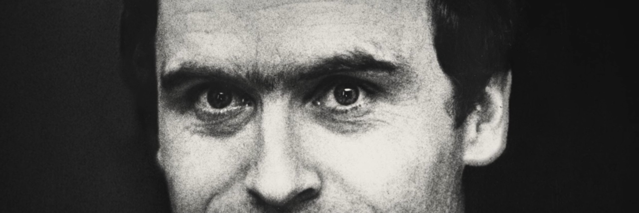What Netflix's 'The Ted Bundy Tapes' Says About Mental Illness Black and white photo of a middle-aged Ted Bundy smiling.