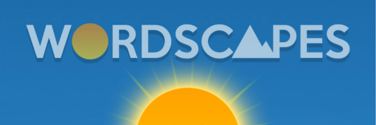 'Wordscapes' App Uses Down Syndrome Slur 'Mongol' in Puzzle Wordscapes logo with a sun underneath