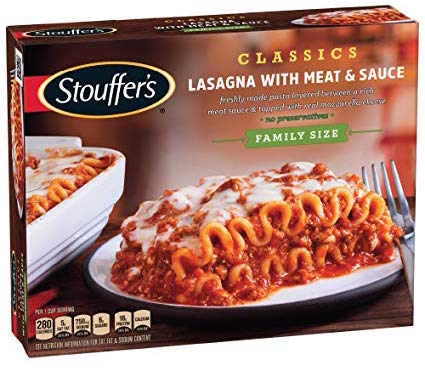 stouffer's lasagna