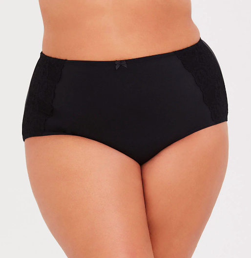 Plus Size - Microfiber Mid-Rise Hipster Panty With Cage Back - Torrid