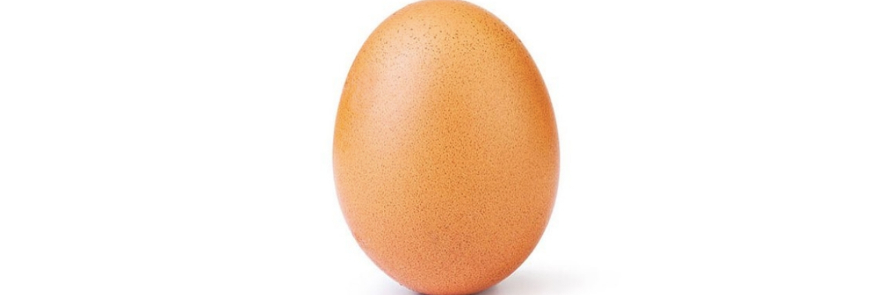 Viral Instagram Egg Shares Mental Health Message During Super Bowl Eugene the viral Instagram egg