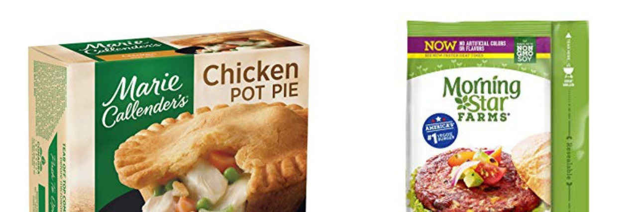 16 Frozen Meals People With Depression Recommend for Hard Days frozen meal chicken pot pie and black bean