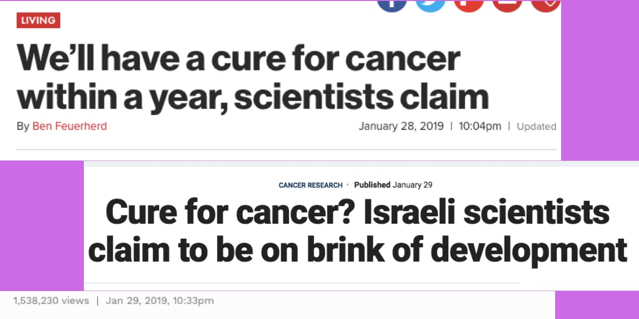My Response To The Israeli ‘cancer Cure As Someone With Cancer The