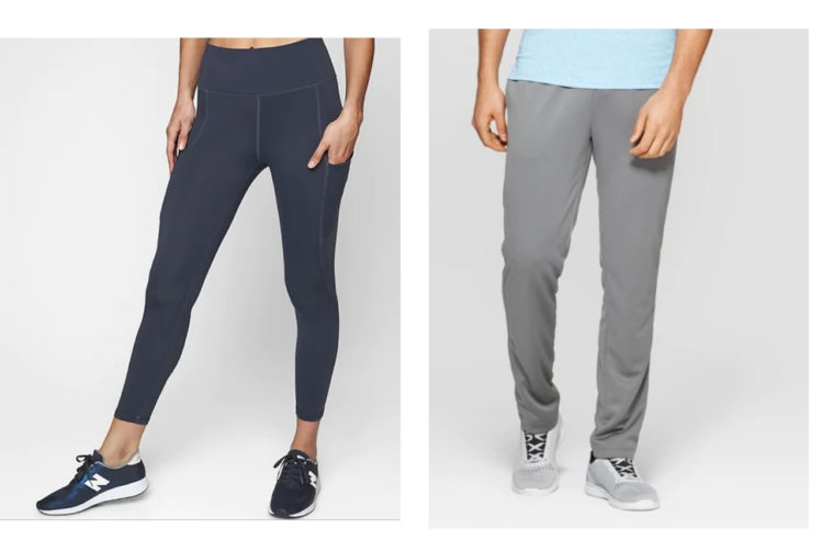 women's leggings and men's exercise pants