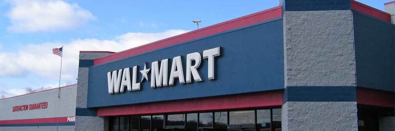 Walmart Hurts Disabled Employees By Cutting, Changing Greeter Jobs Exterior of a Walmart store