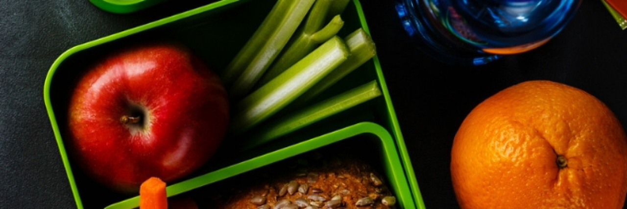 Memes Comparing Vaccinations to Food Allergies Are Hurtful A school lunch