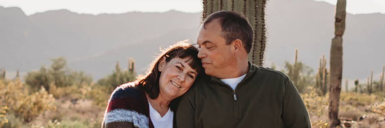 Using Art to Express Emotions About Traumatic Brain Injury Bob and his wife Shelly.