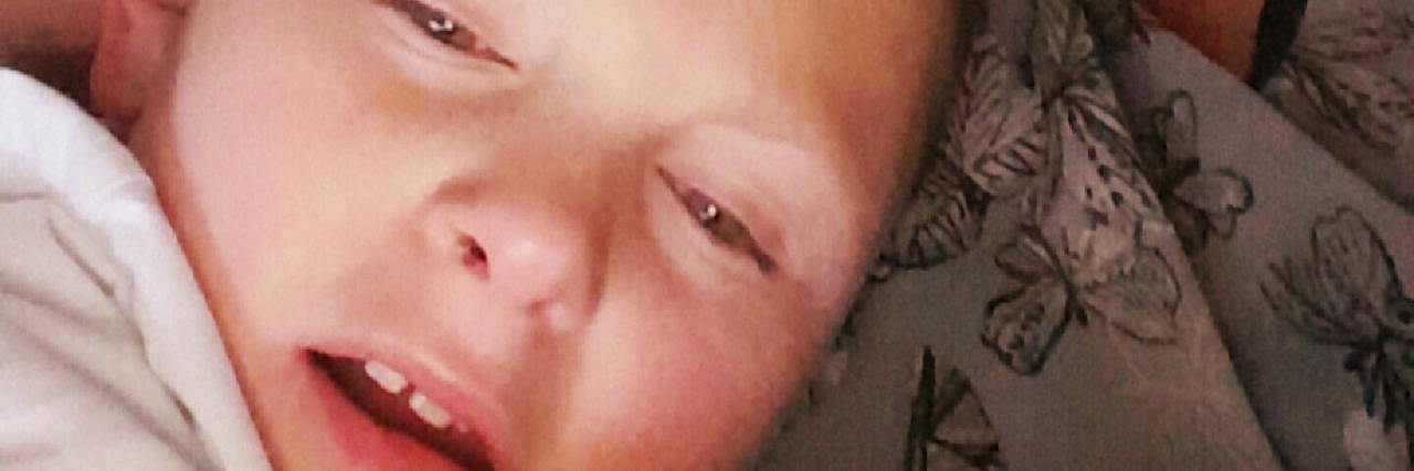 Why We Continue to Fight for Our CHAMP1 'Champs' the author and her son smiling