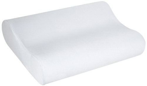 white contour pillow