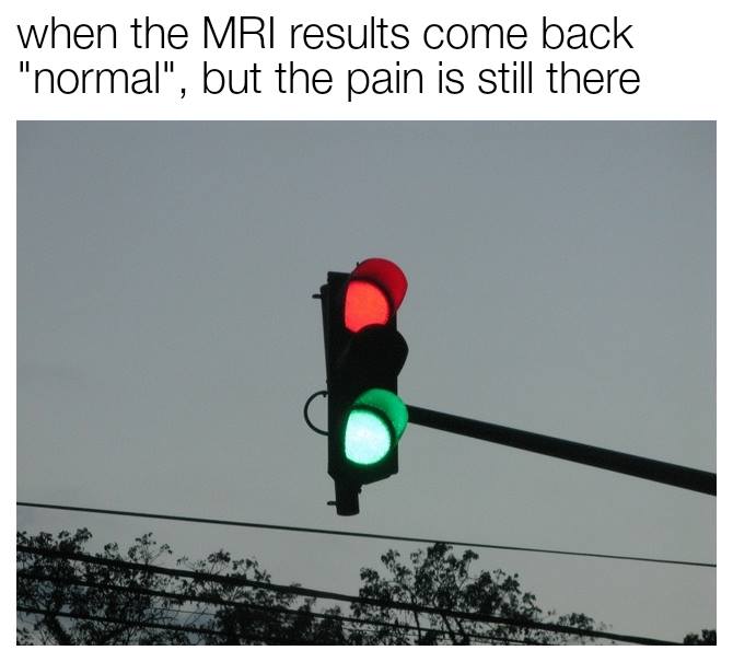 stoplight explains MRI results