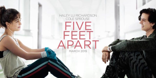 five feet apart poster