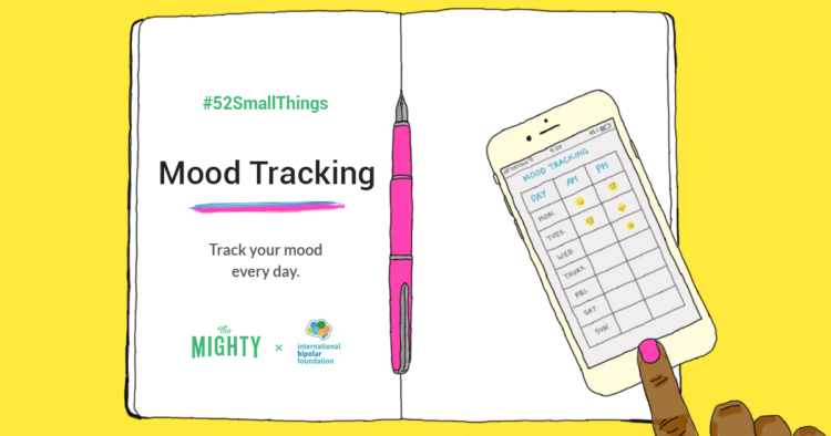 #52SmallThings Mood Tracking Track your mood every day