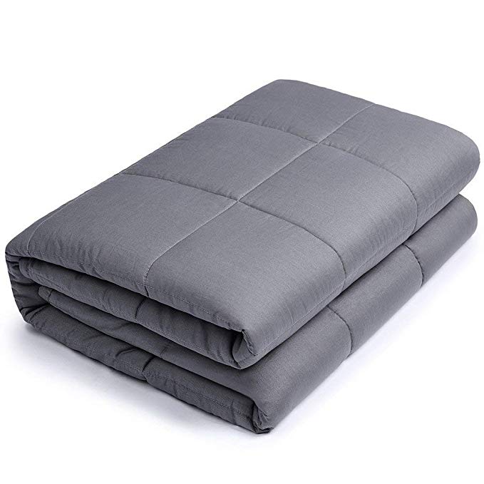 weighted blanket grey