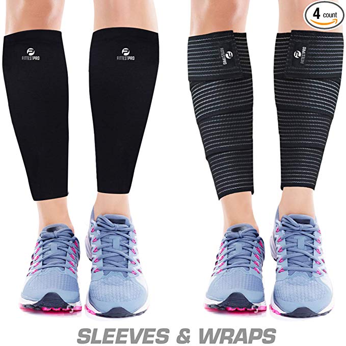 Compression wrap leg