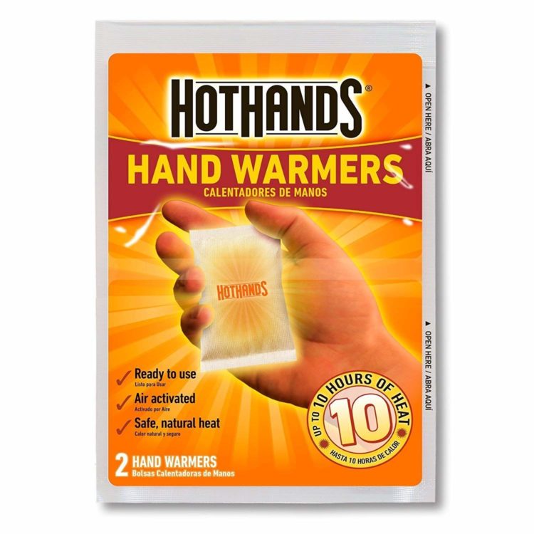hot hand hand warmers orange packet