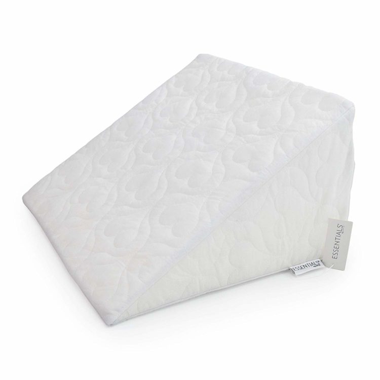 white wedge pillow