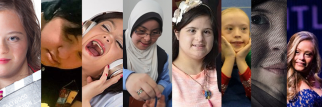 Eight women with Down syndrome