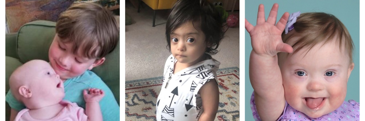 'The Lucky Few' Families of Children With Down Syndrome Children featured in the story.