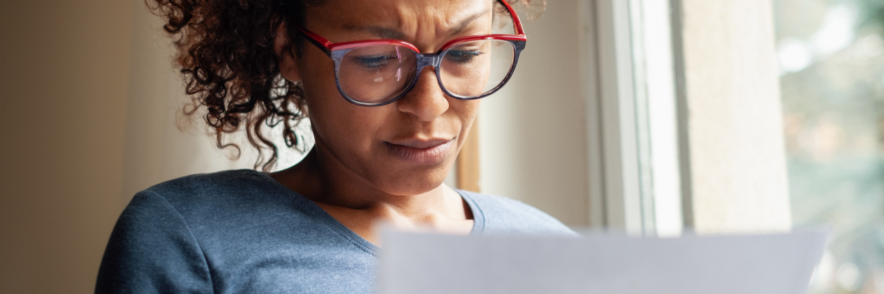 Proposed HHS Rule Aims to Decrease 'Surprise' Medical Billing Portrait of worried black woman standing beside window